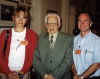 Gary Reusche with wife Olya & Mr. Furutan  (34K)